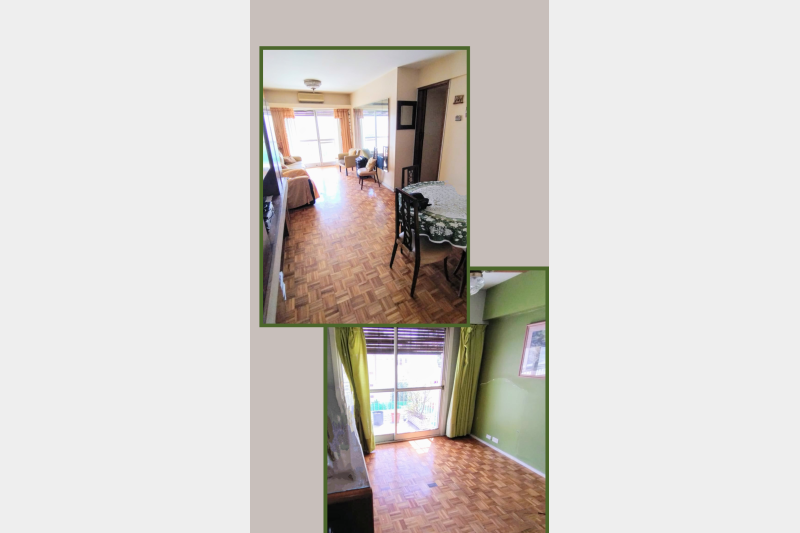 Departamento con balcón 4 ambientes