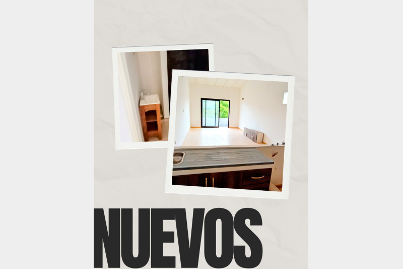 Departamento monoambiente con balcon
