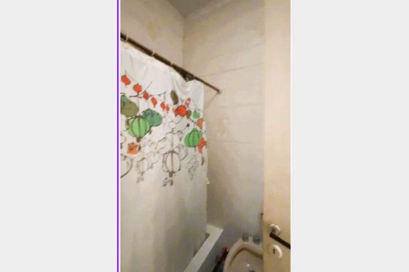 Casa con fondo